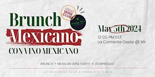 Imagem principal do evento Mexican Wine Tasting and Brunch