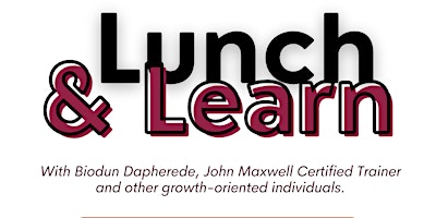 Imagem principal do evento Lunch & Learn with Biodun Dapherede