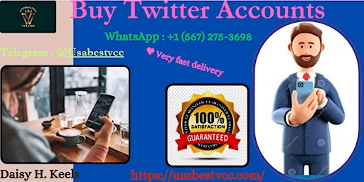 Primaire afbeelding van Best Sites to Buy Twitter Accounts (Phone Verified Accounts)