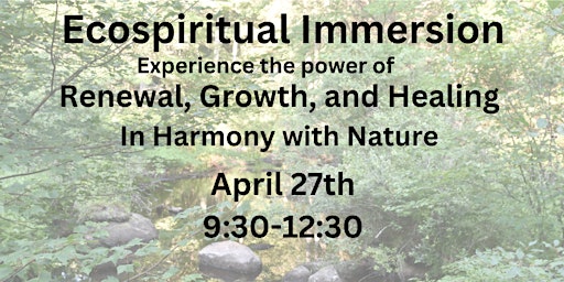 Ecospiritual Immersion primary image