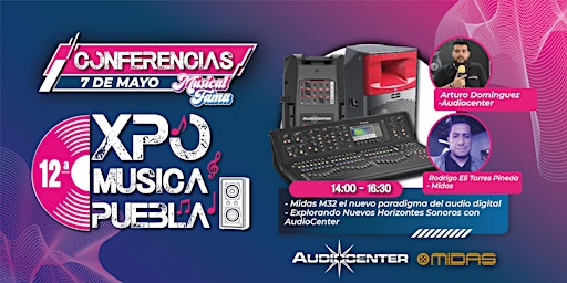 Imagem principal do evento Midas M32 el nuevo paradigma del audio digital