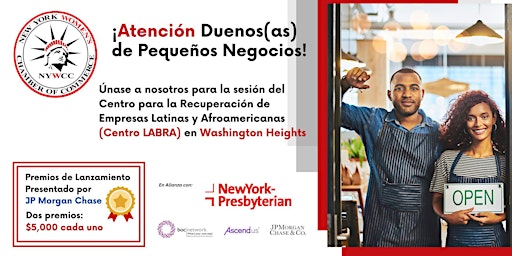 Hauptbild für Sesión del Centro para la Recuperación de Empresas Latinas y Afroamericanas