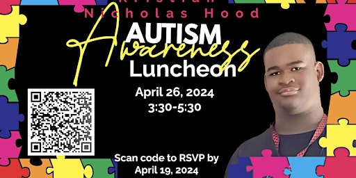Imagem principal do evento Kristian “Nick” Hood Autism Awareness Initiative