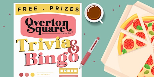 Imagem principal do evento Overton Square Trivia and Bingo: Marvel Theme