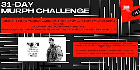 31-Day Murph Challenge primary image