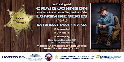 An Evening with Craig Johnson primary image