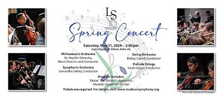 Primaire afbeelding van Loudoun Symphony Youth Orchestra Spring Concert