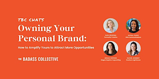 Primaire afbeelding van TBC Chats: Owning your Personal Brand