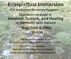 Imagem principal do evento Ecospiritual Immersion for Addiction Recovery