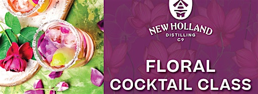 Immagine raccolta per Petal & Pour: May Floral Cocktail Class