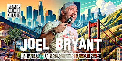 Primaire afbeelding van JOEL BRYANT - Bad Decisions Tour - English Stand-up Comedy