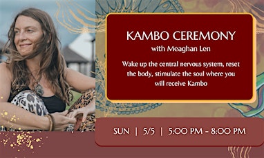 Kambo Ceremony with Meaghan Len