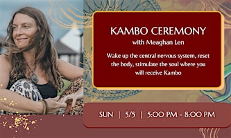 Imagem principal do evento Kambo Ceremony with Meaghan Len