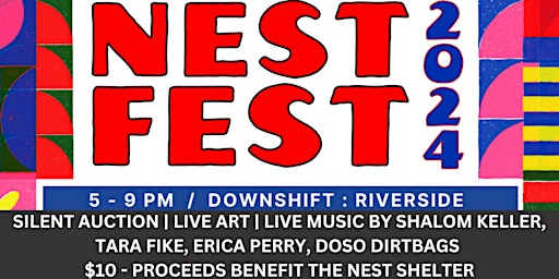 Imagem principal do evento Nest Fest at Downshift Brewing Company - Riverside