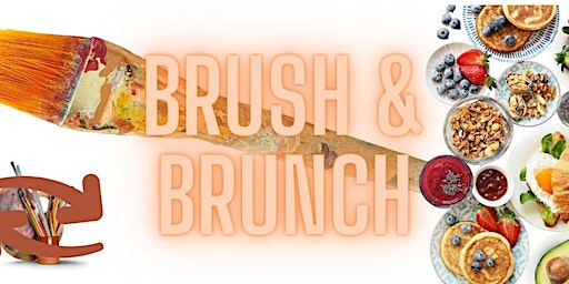 Immagine principale di Brushes & Brunch: Mother's Day Paint n Sip 