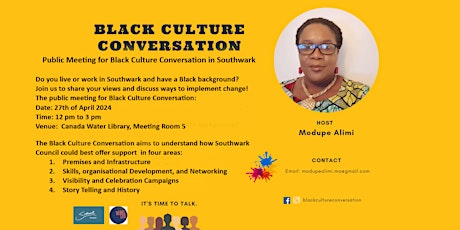 Black Culture Conversation