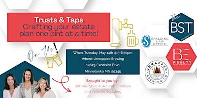 Immagine principale di Trusts & Taps – Crafting Your Estate Plan Over a Pint 