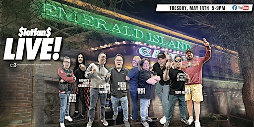 Imagem principal do evento SlotFans Tour Live at Emerald Island Casino