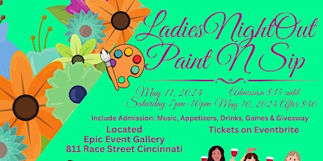 Ladies Night Out "Sip N Paint"