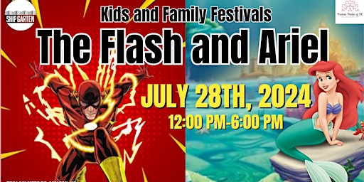 The Flash and Ariel Hosts Kid's and Family Festival