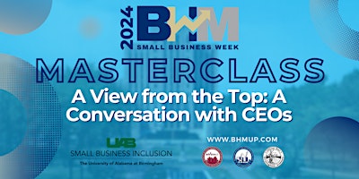 Image principale de Masterclass | A View from the Top: A Conversation with CEOs