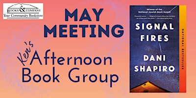 Imagem principal do evento Books & Company Afternoon Book Group May 2024 Meeting