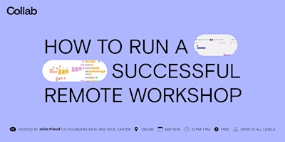 Imagem principal de How to  run a successful remote workshop