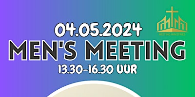 Imagem principal do evento Men's Meeting - Wat Is Jouw Liefdestaal?