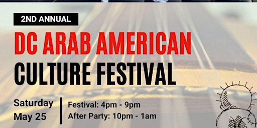 DC ARAB AMERICAN CULTURE FESTIVAL 2024 primary image