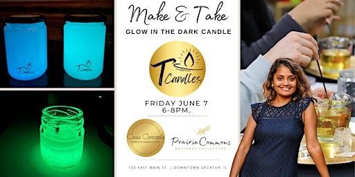 Make & Take Glow in the Dark Candle  primärbild