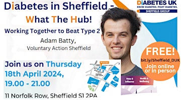 Diabetes in Sheffield - what the Hub! primary image