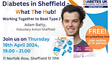 Hauptbild für Diabetes in Sheffield - what the Hub!