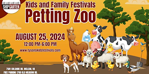 Imagem principal do evento Petting Zoo Hosts Kid's and Family Festival