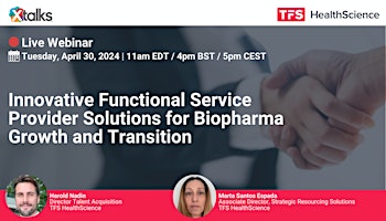 Imagem principal de Innovative Functional Service Provider Solutions for Biopharma Growth and Transition
