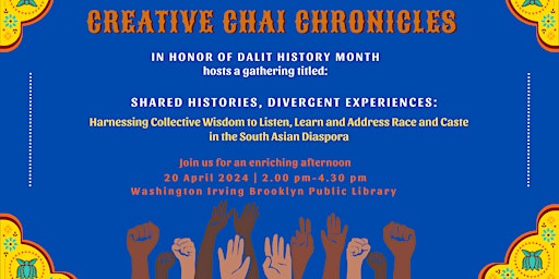 Shared History,Divergent Experiences: Race,Caste & the South Asian Diaspora primary image
