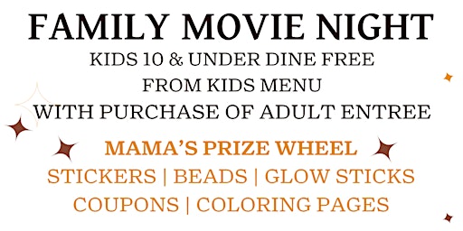 Foundry Row presents Family Movie Night!  primärbild
