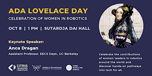Ada Lovelace Day Celebration of Women in Robotics