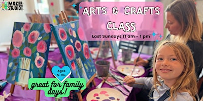 Imagen principal de Family Day Sundays! Arts & Crafts Activities