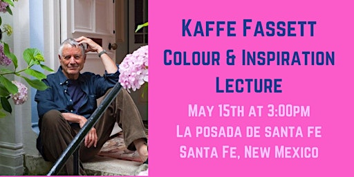 A Kaffe Fassett Lecture- designed to both inspire and motivate