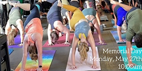 Primaire afbeelding van Memorial Day: Yoga at Lost Boy Cider