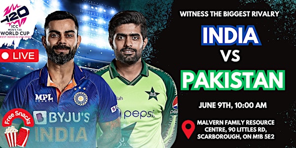 ICC T20 India vs Pakistan - GTA's Most Exciting Match Screening Event