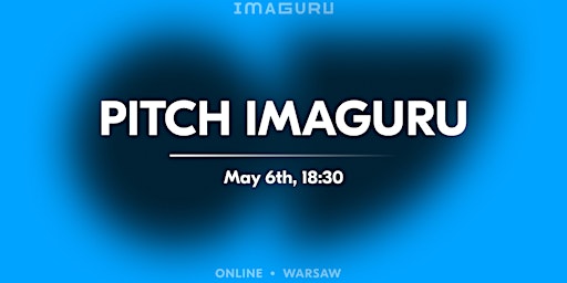 Image principale de Pitch Imaguru with early-stage investors