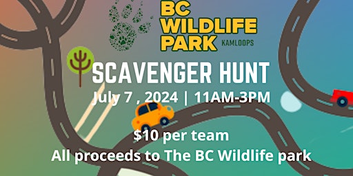 Hauptbild für 2024 BC Wildlife Park Scavenger Hunt