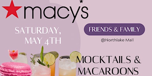 Imagem principal do evento Mocktails & Macaroons with Macy’s