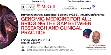 HGSS 2024 Conference: Genomic Medicine For All