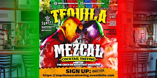 Tequila vs Mezcal Cocktail Tasting  primärbild