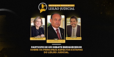 Hauptbild für Encontro Presencial sobre Leilão Judicial de Imóveis