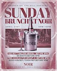 SUNDAY BRUNCH AT NOIR