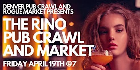 Imagem principal do evento RiNo Rogue Market x Pub Crawl