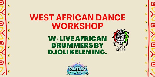 Primaire afbeelding van West African Dance Workshop w/ Djoli Kelen